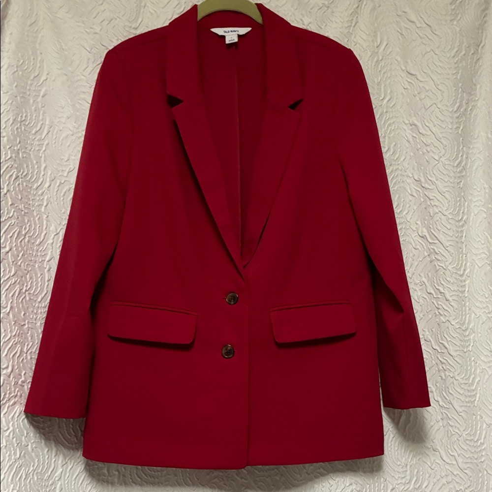 Red Old Navy Blazer